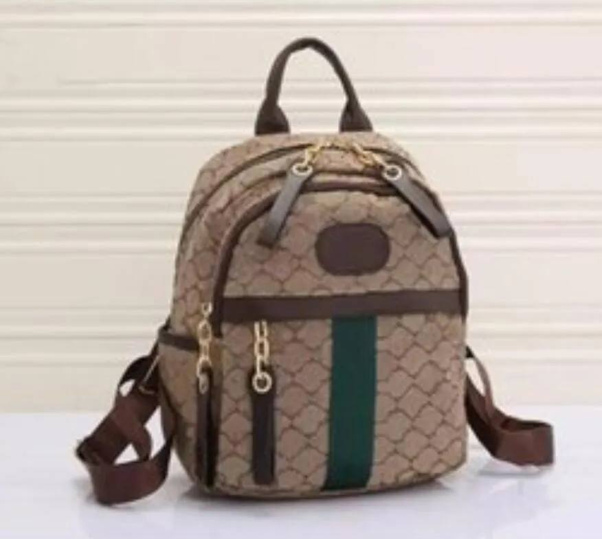 Luxury Designer Backpack Handbags With Two Shoulder Straps, Letter