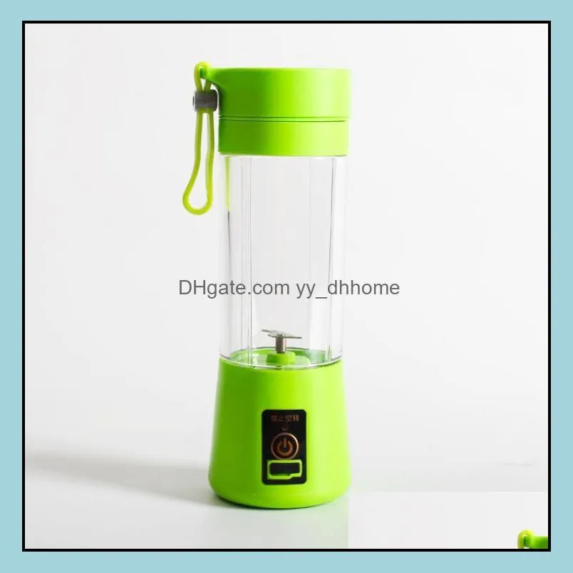 380ml personal blender portable mini blender usb juicer cup electric juicer bottle fruit vegetable tools ysy285-l