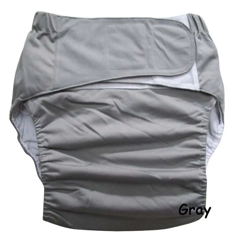 Super Large Reusable Incontinence Pants For Adults Adjustable Waterproof  TPU Grey Coats For Elderly And Disabled Size 30 From Yu5643, $18.4