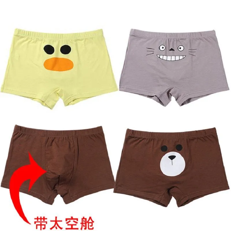 Soft Cartoon Pattern Cotton Boxer Cute Boxer Briefs For Kids Set For Boys  And Girls, Comfortable Underwear For Children Aged 1 7 Years From  Huoyineji, $11.21