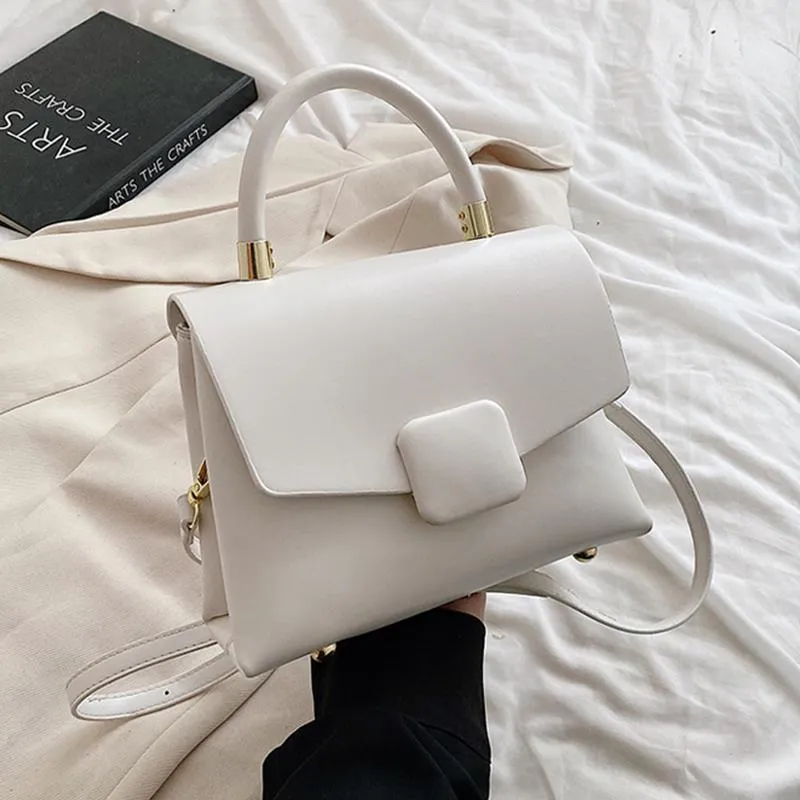 Akşam çantaları moda flep küçük suare kadınlar düz renkli crossbody pu deri haberci çanta ve çanta kesesi bir ana femmeevening