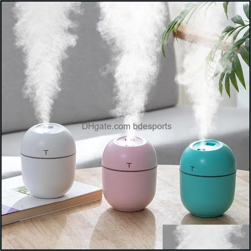 Mini Humidifiers USB Egg Shape Water Supply Instruments Home Vehicular Aromatherapy Machines Essential Oil Spray Ultrasonic Hot Sale 9lf