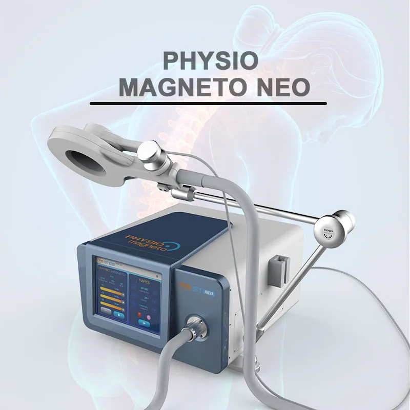 PM-ST NEO 50-100Hz Kızılötesi Transdüksiyon Taşınabilir Masaj Fizyo Ayak Bileği Ağrı Ağrı Magnetic Alan Tedavisi Magnego Transdüksiyon Makinesi Fizyoterapisi