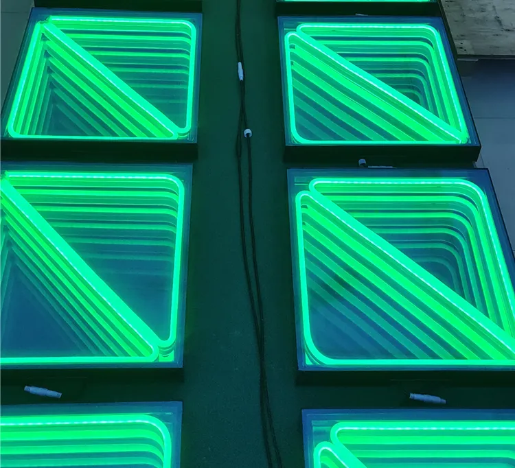 RGB Kolor zmieniający się w klubie nocnym Disco Floor Panelu LED LED iluminowane podłogi taneczne