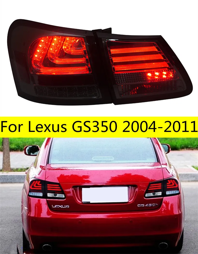 Lexus IS250テールライト、GS300クリアテールライト：Lexus GS350を