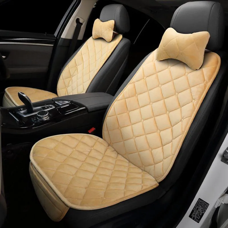 يغطي مقعد السيارة وسادة وسادة وسادة مسند وسادة غطاء مجموعة كاملة accessorie