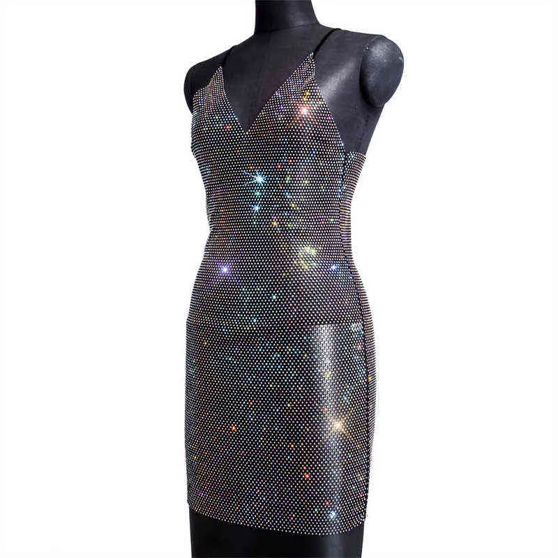 Mesh Rhinestone Fabric Glitter Dress Crystal Diamond... From 13,63  |  DHgate
