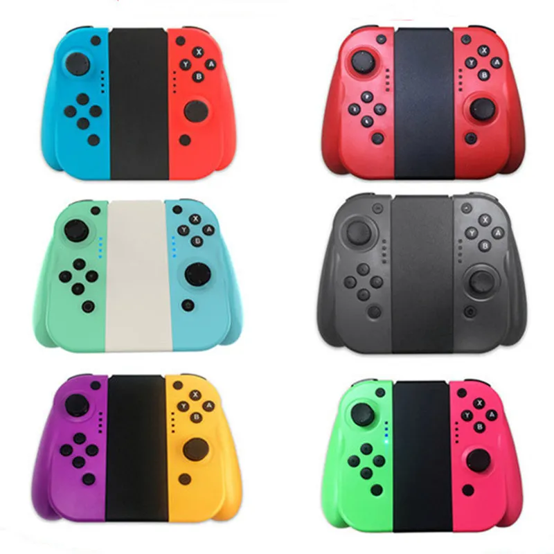 Bezprzewodowy kontroler gry Bluetooth dla Nintend Switch NS lewy prawy Joy-con somatosensory gamepad joystick z detalicznym pudełkiem DHL