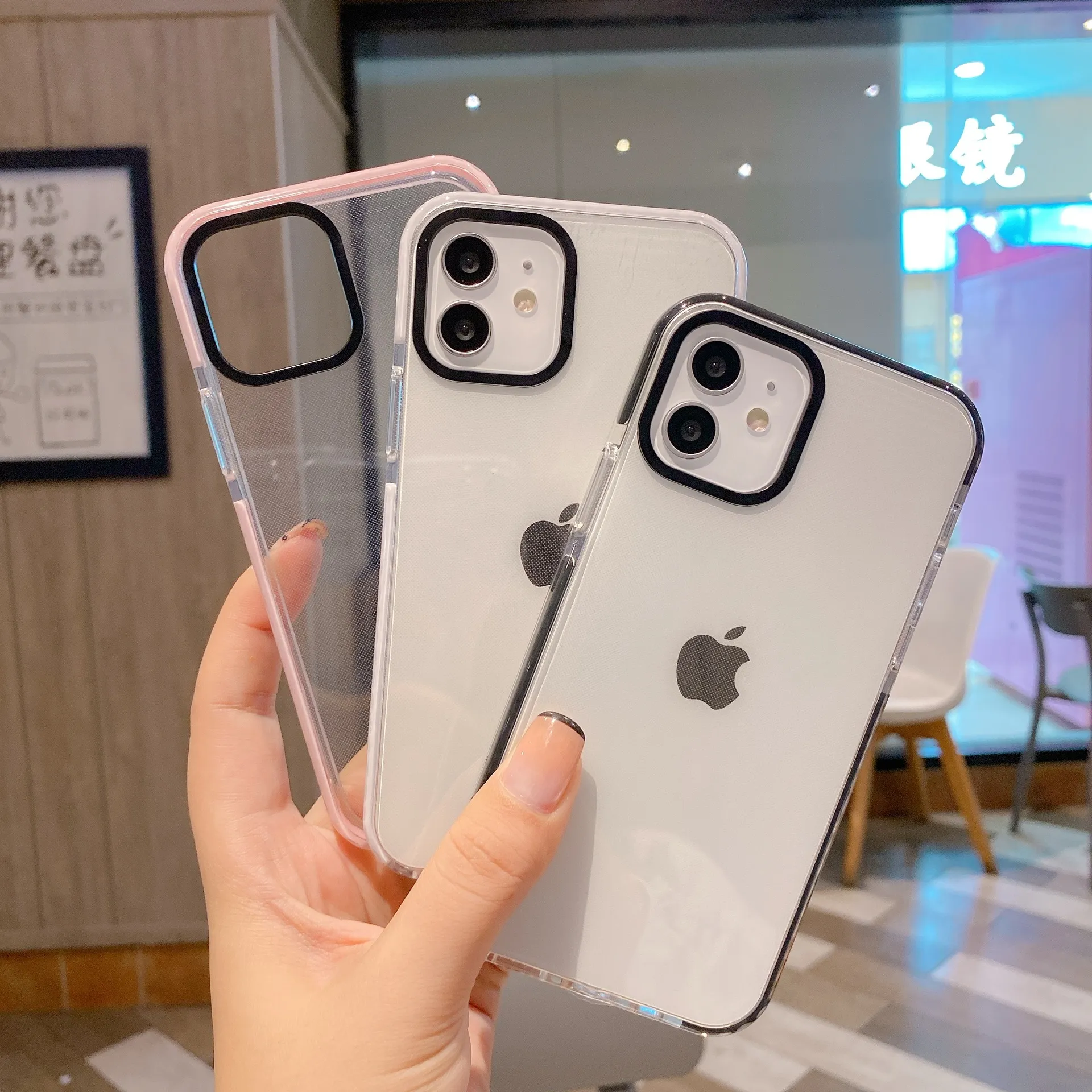 Прозрачные Четкие Ударопрочные Корпуса TPU 2022 Новый Цвет Смеси Для IPhone  13 Pro Силиконовые Сильные Защитные Крышки Max Mini От Airpodsclone, 212  руб. | DHgate