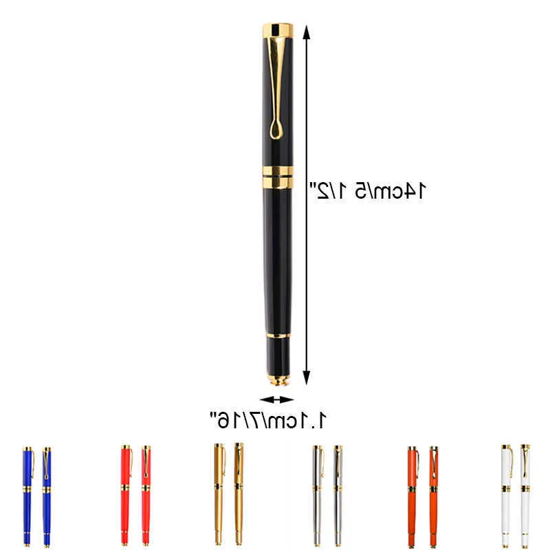 Rollerball Pen Metal Gel stylènes Signature Pen Business Student Writing Office PAPELERIE SPATERIE DES FOURNIS BOLIGRAFO