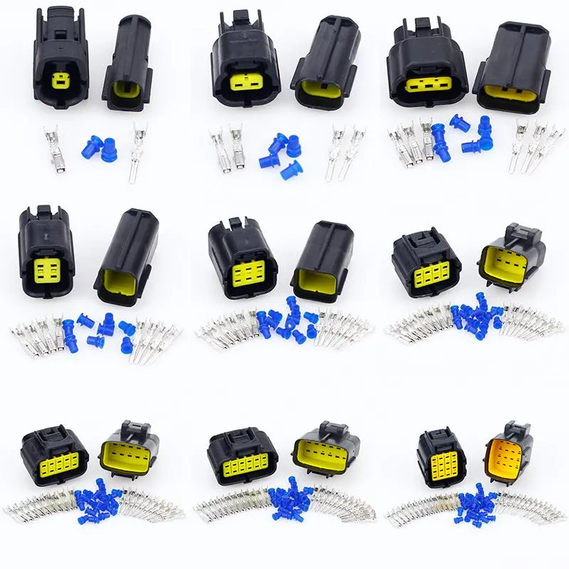 Other Lighting Accessories Sets 1/2/3/4/6/8/10/12/16 Pin Way Waterproof Wire Connector Plug Car Auto Sealed Electrical Set Truck ConnectOthe