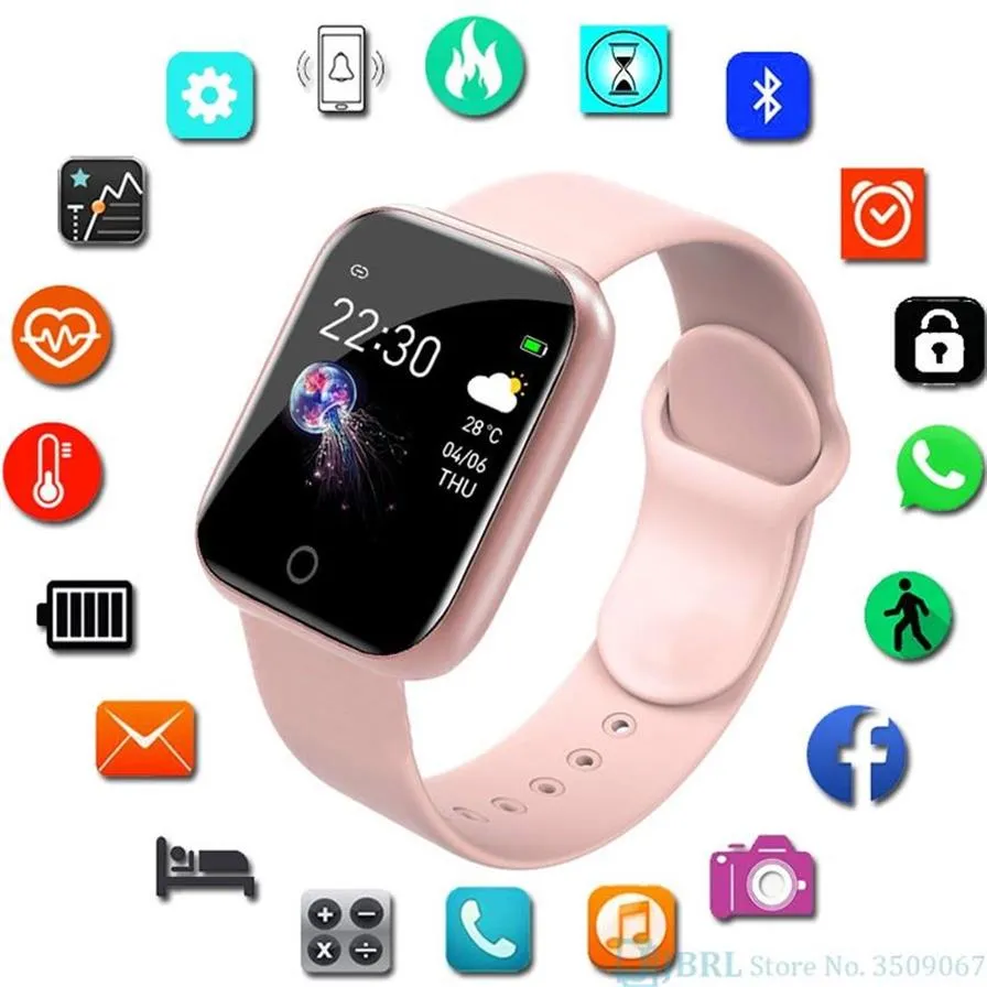 جديد سمارت ووتش النساء الرجال smartwatch لالروبوت ios الالكترونيات الذكية ساعة اللياقة المقتفي سيليكون حزام الساعات الذكية ساعات # 7304i