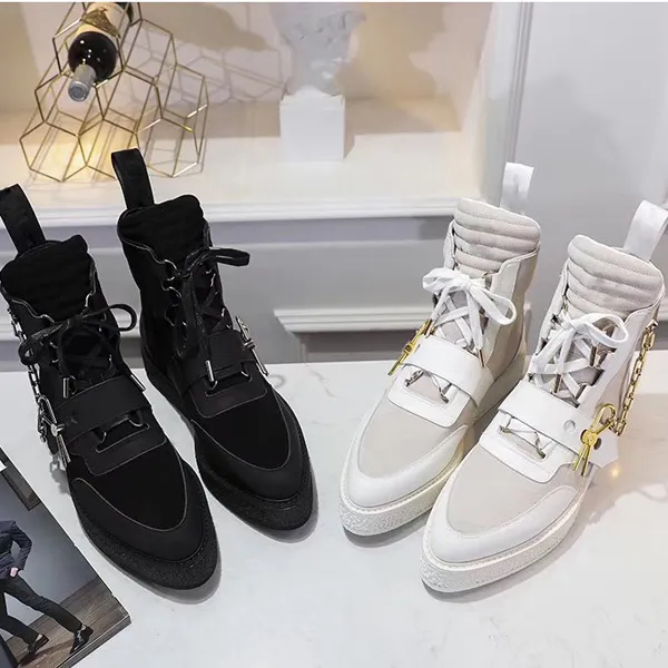 مصمم-جديد وصول 2019 حذاء كاحل من CREEPER للنساء والرجال أحدث أحذية بتصميم سلسلة ذهبية تفاعلية أحذية رياضية للزينة مقاس 35-45 للحبيب