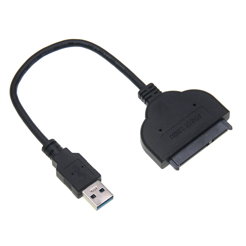 2.5 inç HDD SSD sabit sürücü konektör kablosu için USB 3.0 - SATA adaptör dönüştürücü kabloları