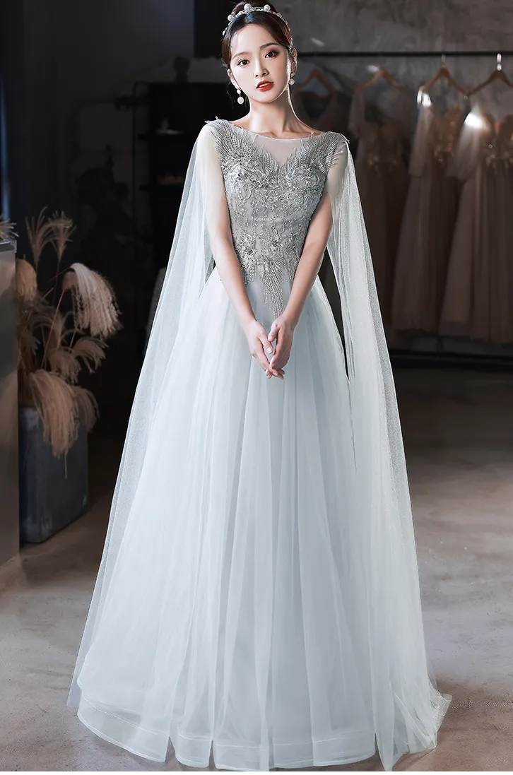 Light grey beaded medieval and Renaissance princess fairy costume  sleeveless blend fabric for women from Dhgate Theme Costume - price 109.65