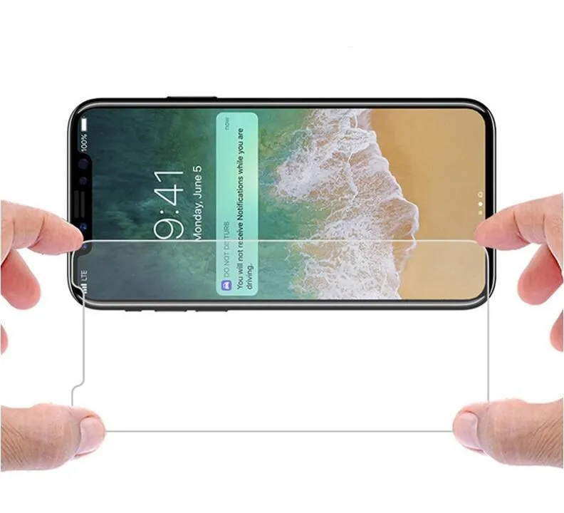 Displayschutzfolie für iPhone 13 Pro Max XS Max XR gehärtetes Glas für iPhone 7 8 Plus Samsung A70 A20 A10 Schutzfolie 0,3 mm