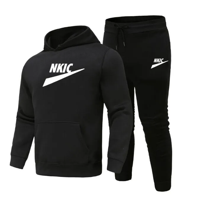 2022 Fashion Men Brand Tracksuit Set Sweatshirt Tops Jogger Sports Suits Trouser Printed Sweater Sports Leisure Outdoor Clothes S 3XL