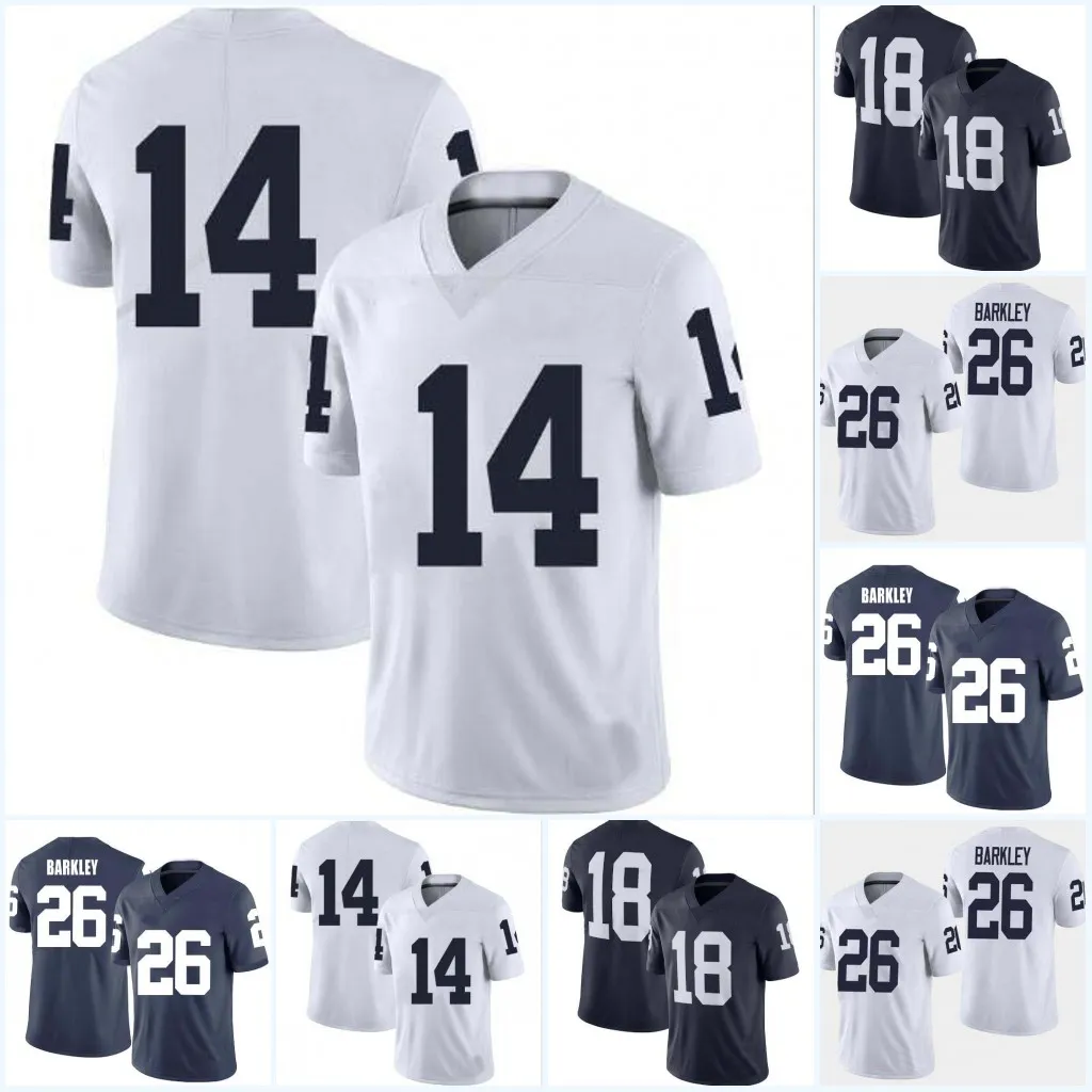 #5 Jahan Dotson College #14 Sean Clifford Christian Veilleux #9 Trace McSorley #26 Saquon Barkley #11 Micah Parsons Keyvone Lee #24 Akeel Lynch #22 John Cappelletti Maillots