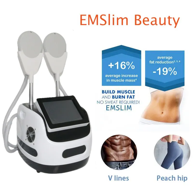 HIEMT EMslim RF Electromagnetic Muscle Building Slimming Fat loss EMS Body Machine FDA Approval 2 years Warranty