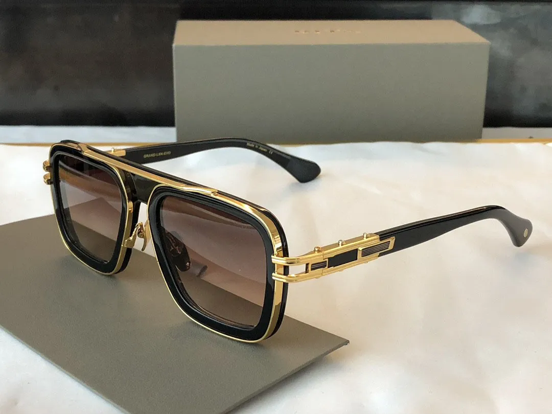 Eine DITA LXN-EVO DTS403 Top Original hochwertige Designer-Sonnenbrille für Herren, berühmte modische Retro-Luxus-Markenbrille, Modedesign ZC42