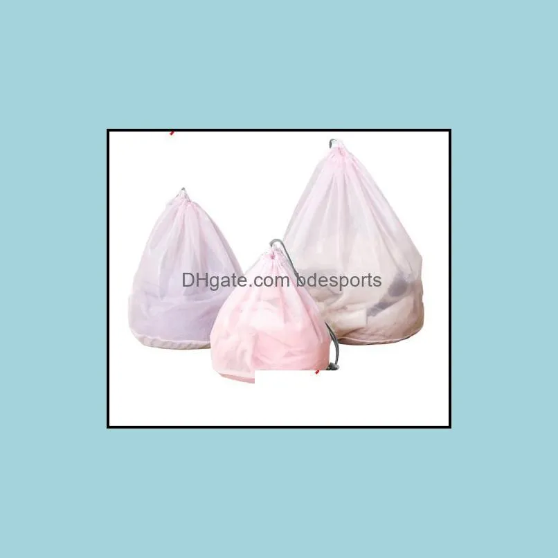 3pcs/set Mesh Laundry Bags Baskets For Bra underwear Clothes Lingerie House Cleaning Tool Washing Machine Accessories