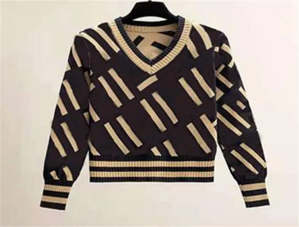 Moda Sweaters Knits Kadınlar Sonbahar Kış Kış Maltosu Örme Hoodies Sweater Ceket Katlar