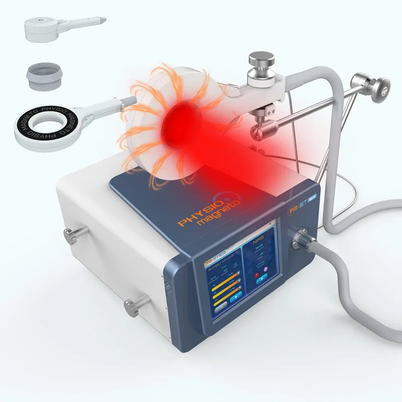 Magnetoterapia de fisioteto mais a laser de baixo laser NIRS Terapia Saúde Máquina Extracorpórea de Transdução para tratamentos de fisioterapia com 3kHz