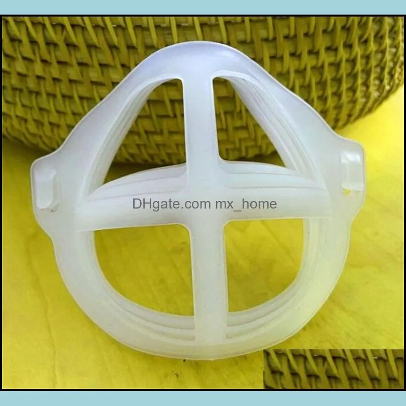 3D Face Mask Inner Adult Anti Dust Masks Brackets Lipstick Support Frame Bracket Lipsticks Protection Accessories 19 J2