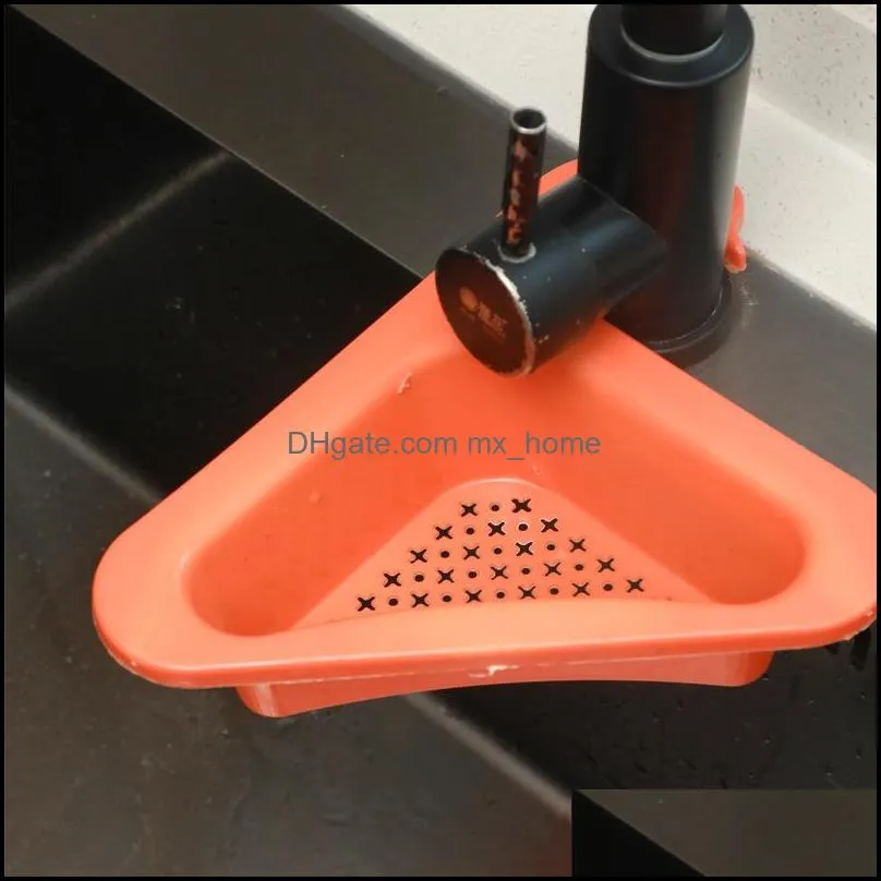 multi-functional seamless creative sink swan drain blue fruit and vegetable washing basin pool filter basket