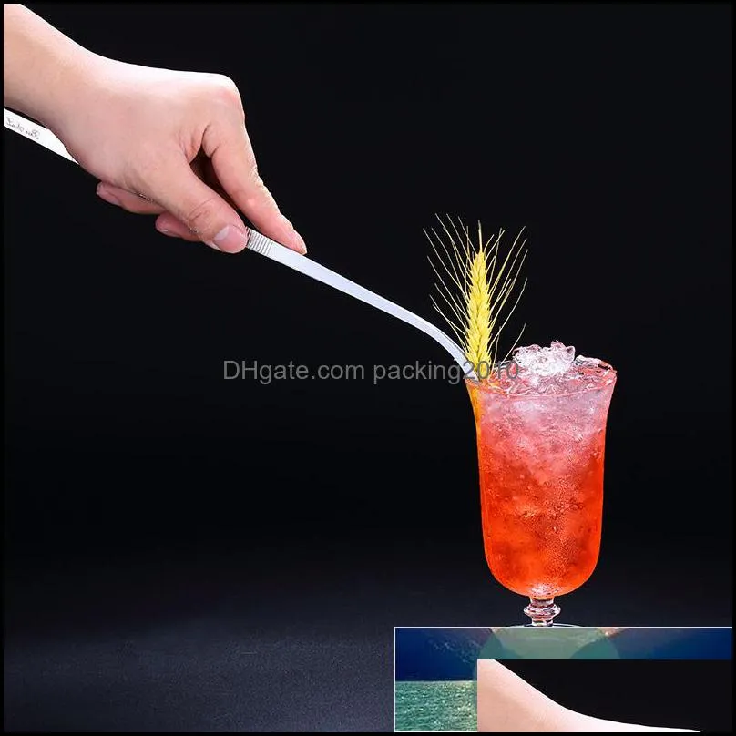 30cm Cocktail Garnish Tongs Cocktail Tweezers Bar Tweezers Kitchen Seafood Tongs Kitchen Accessories Bartender Tools