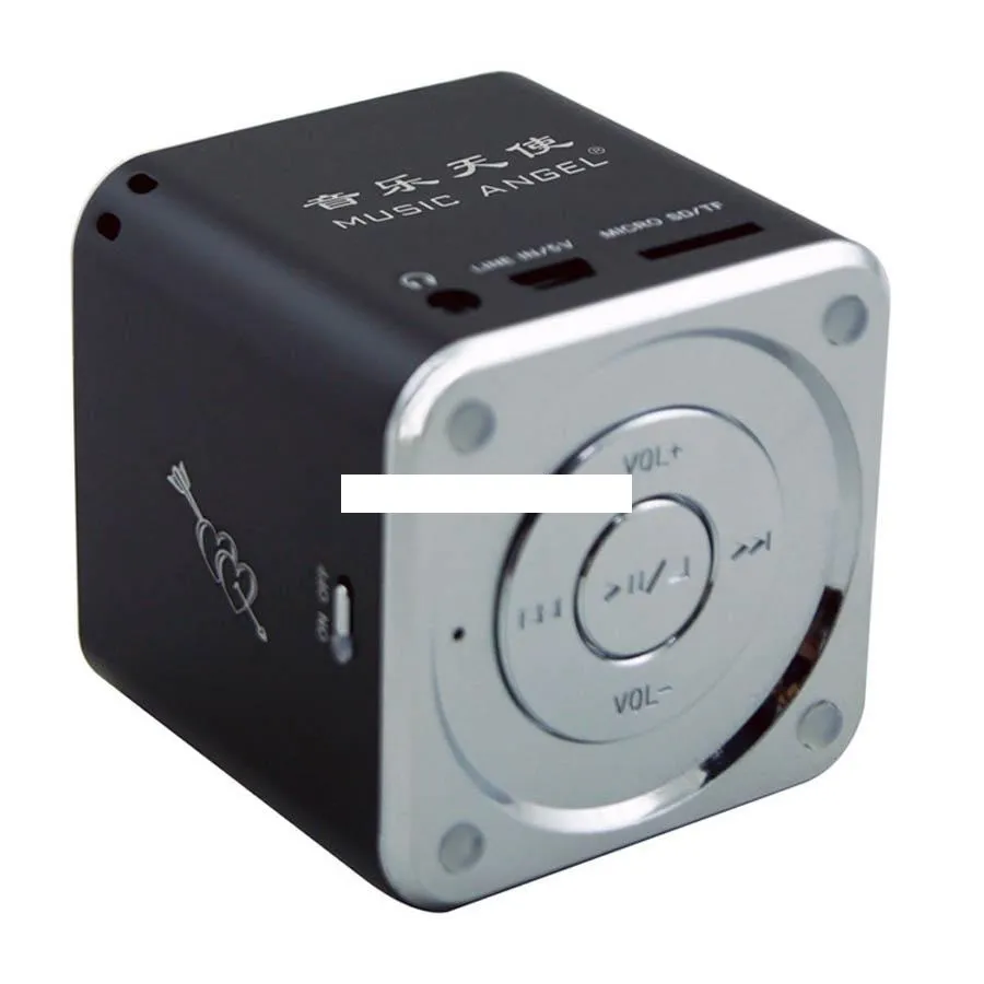 Nieuwe Originele Music Angel MD06 Mini Speaker Stereo Speakers Ondersteuning TF Card Draagbare Digitale MP3 Speler