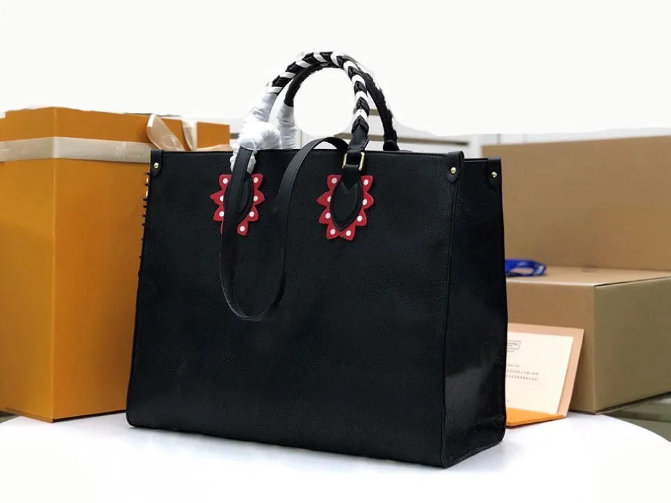 2022 роскошные дизайнерские сумки для мешков на onthego сумки сумки покупок сумки плетеные пакеты плетеные кожаные кожаные вылетные дизайнеры сумка 05