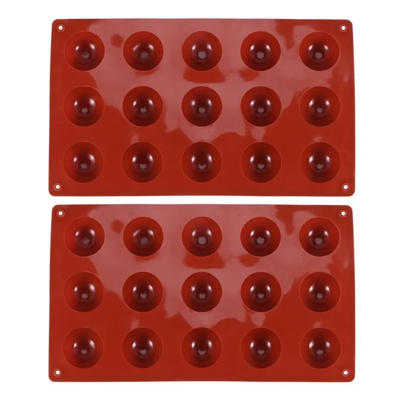 Baking Moulds SV-30 Half Spheres Silicone Mold Anti-Slip Oven Dish Very Resistant Cooking CakeBaking