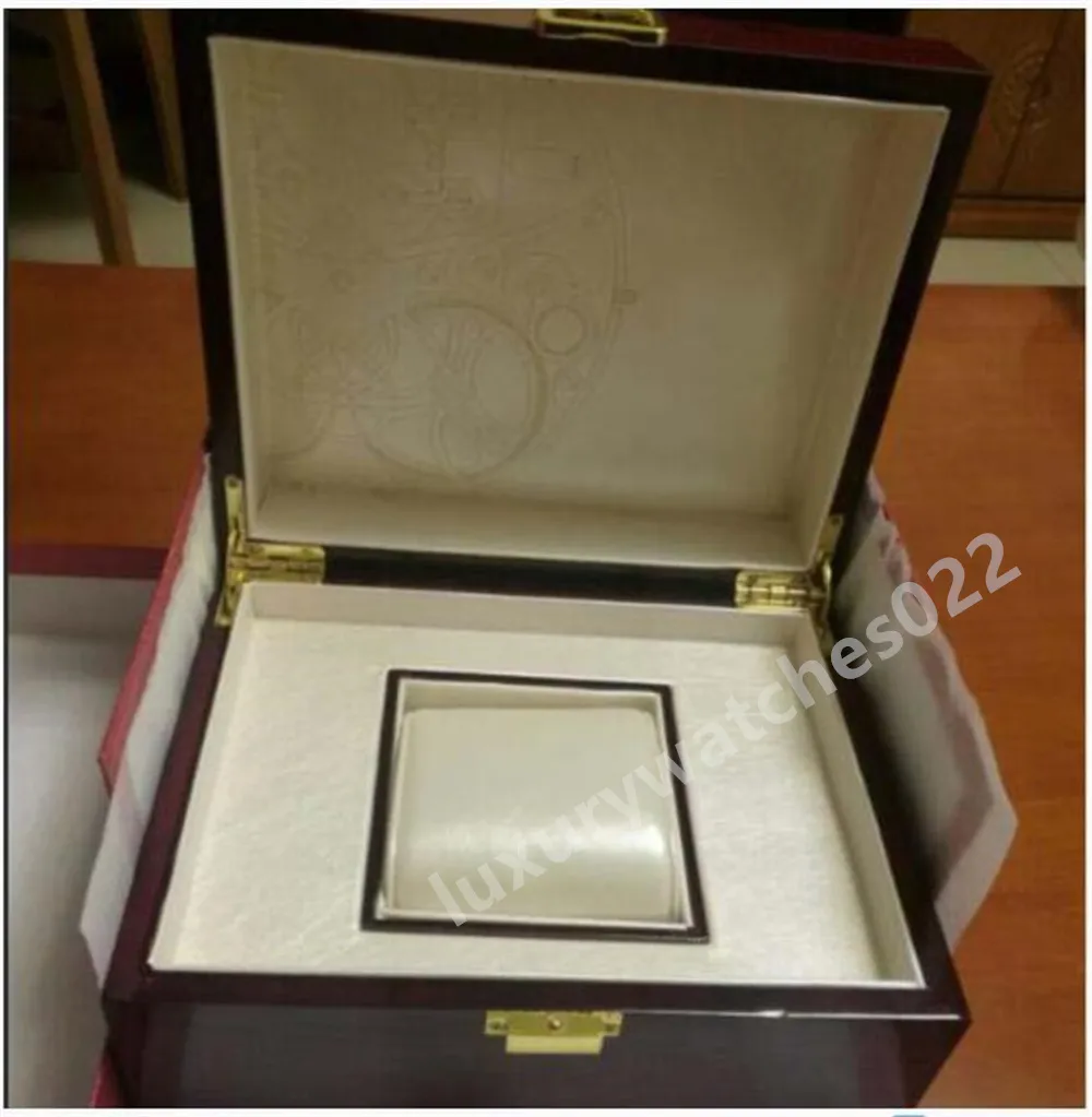 Dostawca fabryczny oryginalne pudełka 2022 luksusowe 0ffshore czerwony WatchBox PP Aquanaut Nautilus męskie drewniane wewnętrzne zewnętrzne męskie zegarki damskie pudełko papierowe