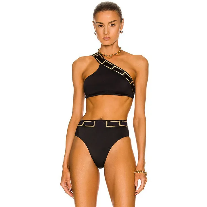 Bikinis Womens 2023 MAINTRAISSEMENTS Set Bathing Bathing Two Piece Set Bikini Windwears de haute qualité Swimwaies classiques féminines