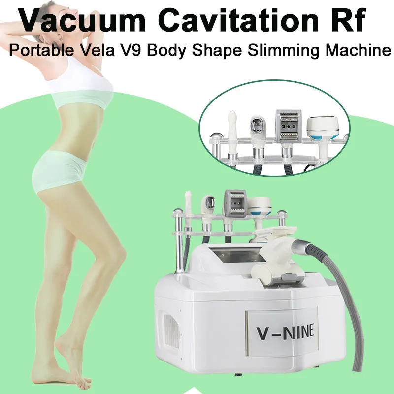 RF Radio Frequency Facial Massage Other Beauty Equipment Vela Body Slimming Vacuum Roller Cellulite Reduction Skin Tightening Antiwrinkle Machine For Salon Use