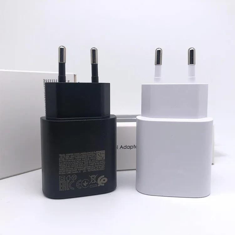 Chargeur Samsung Galaxy S23 ultra Adaptateur USB C 25W Chargeur rapide  Adaptateur | bol