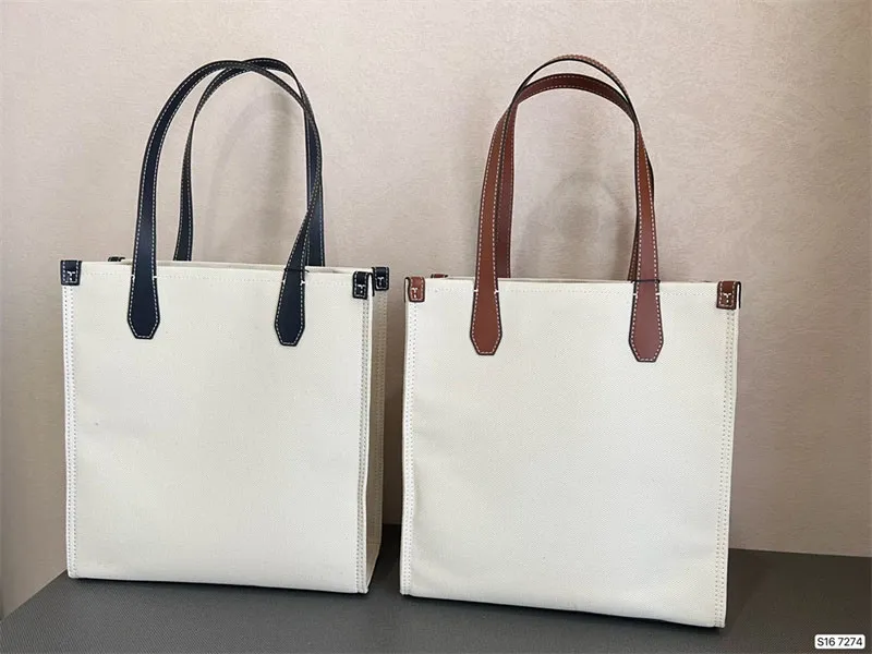 Nowe damskie designerskie torby na torby duże przenośne, swobodne lekkie pojemniki słynne trwałe płótno worka na ramię Wysoka jakość worków z rozmiarem 29*32 cm