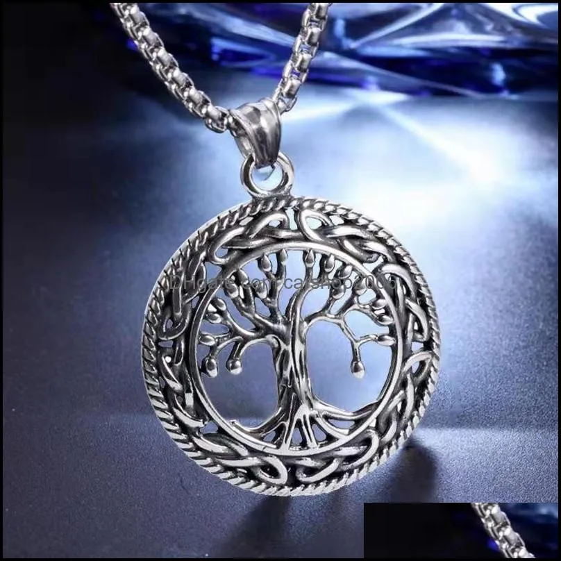 Tree of Life Cremation Urn Necklace Keepsake Ashes Hair Memorial Locket Circle Crystal Pendant Jewelry