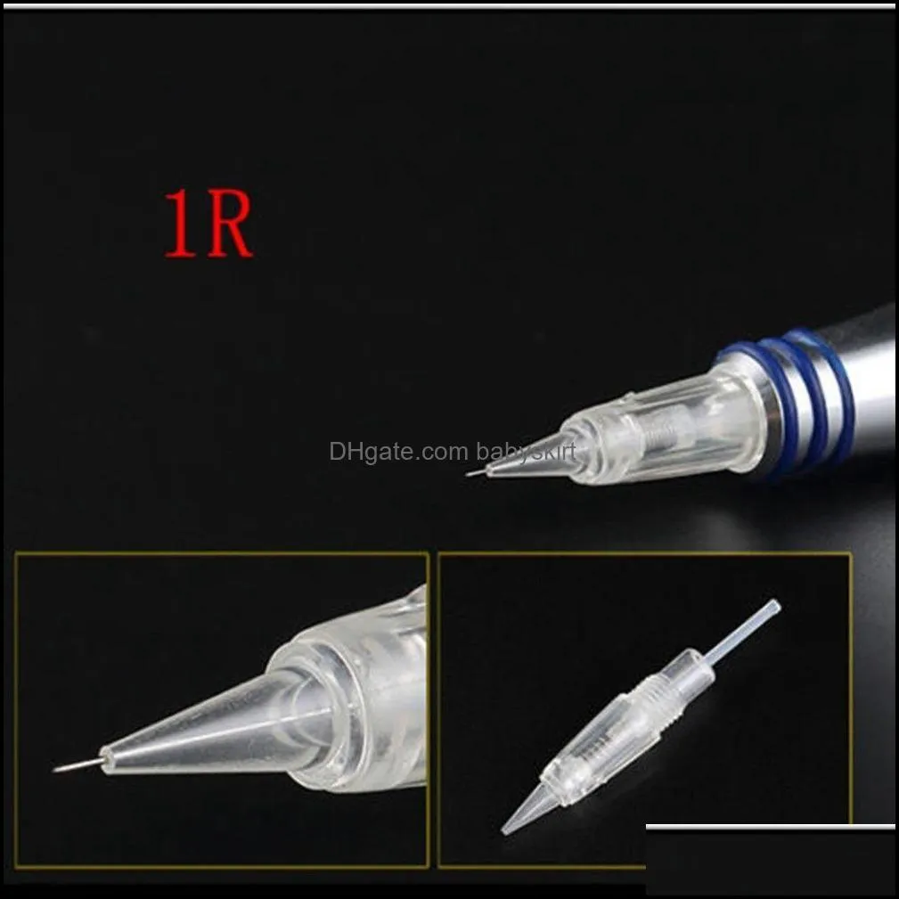Semi-permanent Screw Needle for beauty Tattoo Tips Make-up Supply with high quality CHAEMANT Machine Cartridge 1R 3R 5R F5 F7