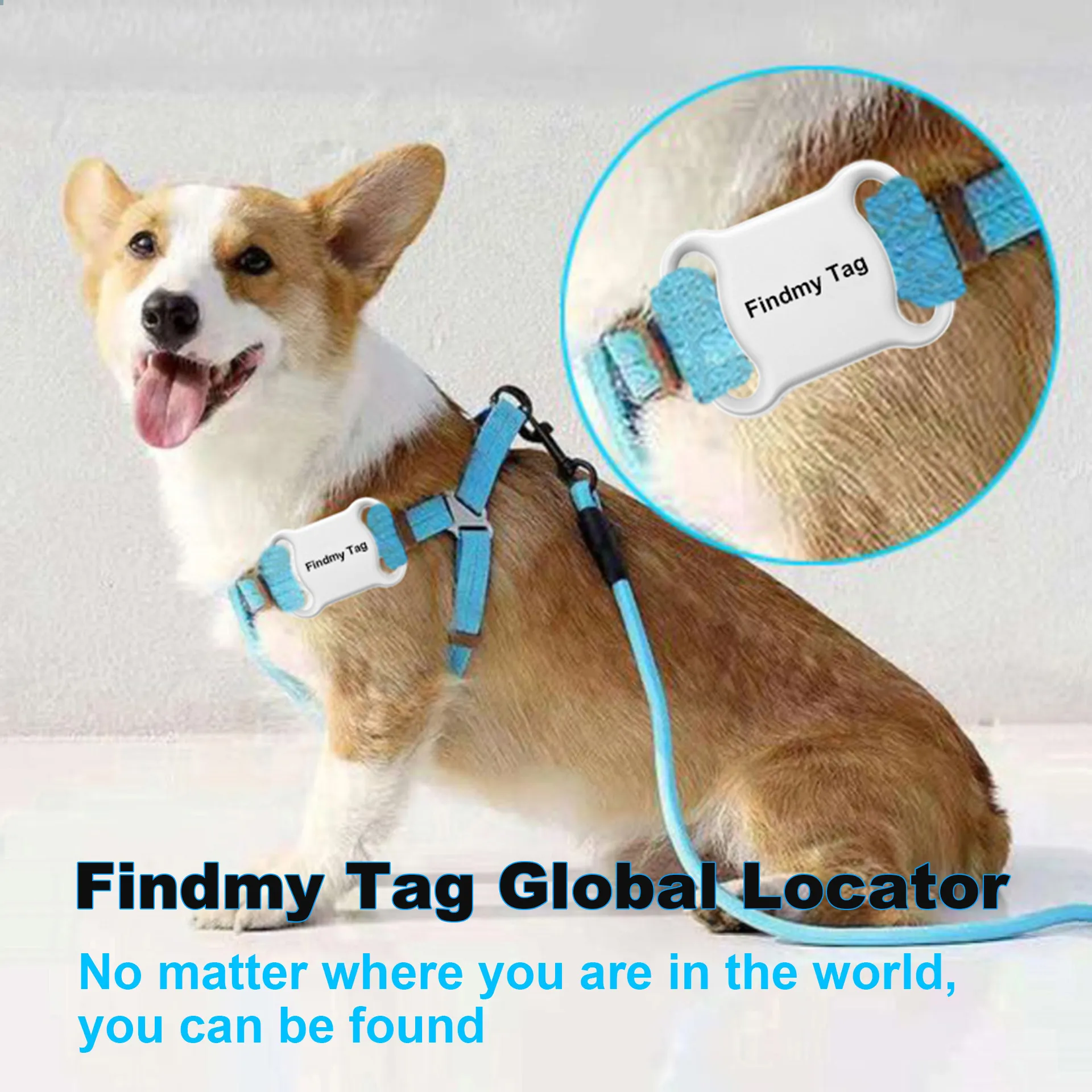 Pet Dog Cat Tracker Inteligente Bluetooth Localizador Sem Fio Anti-Perdido Alarme Mini Tracking Finder Dispositivo Auto Tracker