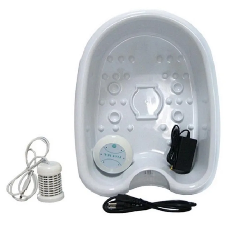 Mini Foot Maker Foot Spa Bath Massager Electric Detox Ion Footbath With Vibrating ...