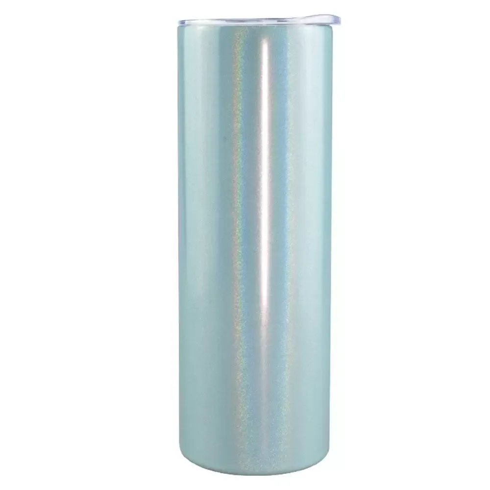US Stock Glitter stainless steel double wall 20 oz cups holographic glitter sublimation tumbler fy4373 0307