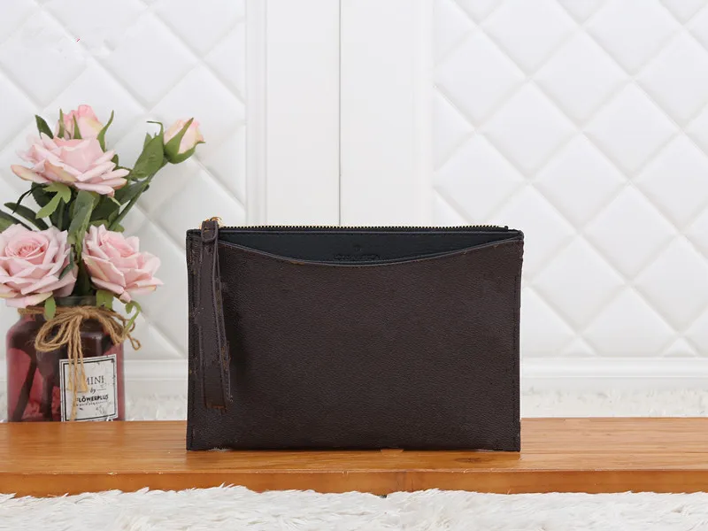 Handbag Clutch Bags Women Wallets Luxurys Designer Purses Large Capacity Wallet Canvas Leather Card Holder Zipper Pocket Lletters