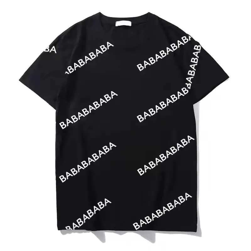 Erkek T shirt Harap Harfler Desen Baskı kadın Fshion Casual Unisex MensTees Erkek Kız Yaz Giysileri M-4XL Tops