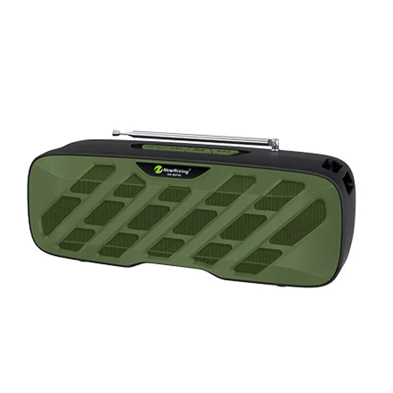2023 휴대용 벨트 무선 5.0 Bluetooth 스피커 안테나 3D 스테레오 BOOMSBOX MINI FM RAD