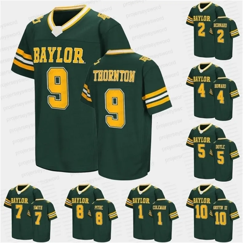 Maillot de football universitaire classique Uf CeoMit 2021-22 William Bradley-King Isaiah Hankins Andrew Billings Jason Smith Mike Singletary J.D. Walton Baylor