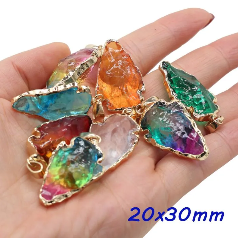 Pendant Necklaces 7 Chakras Energy Stone Pendants Reiki Heal Multi-color Crystal High Quality For Jewelry Making DIY Necklace Earrings Gifts