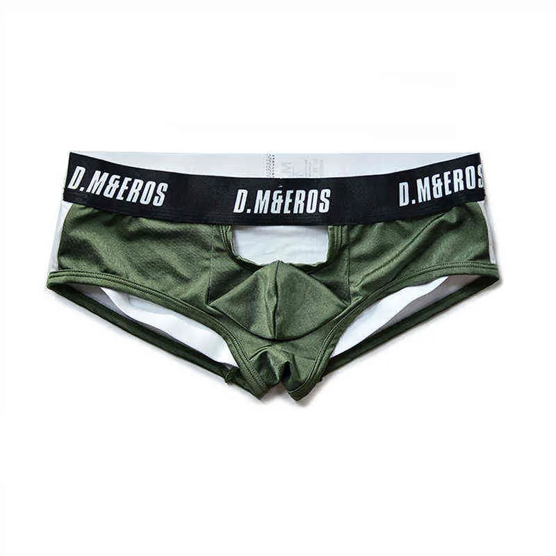 Underbyxor män underkläder cueca maskulina ropa interiör ihålig u påse boxer para calzoncillo hombre bielizna g220419