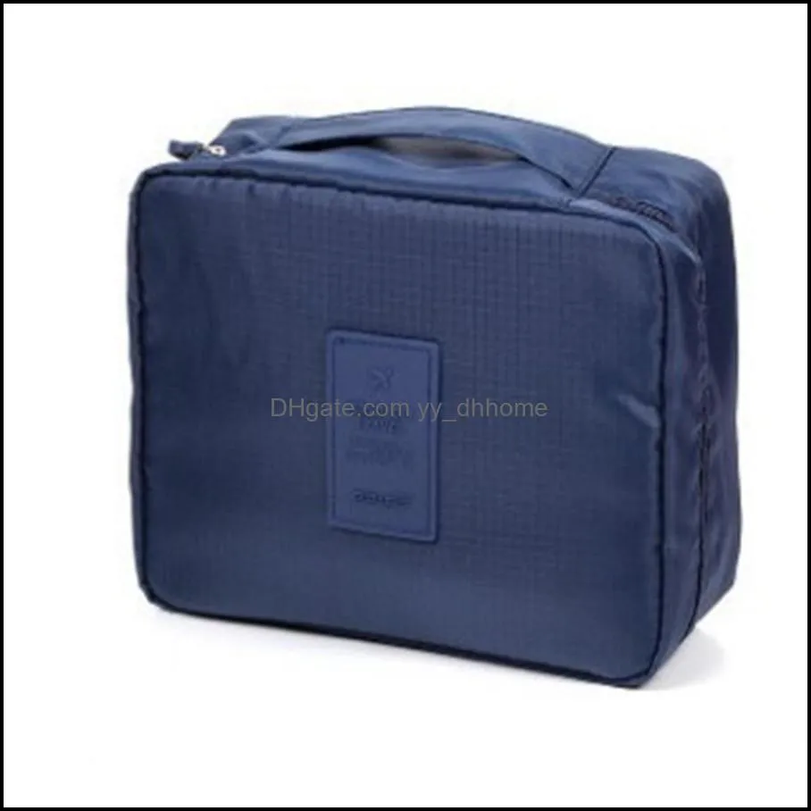 Korean portable travel suit upgraded second generation wash bag business Quartet bag storage cosmetic